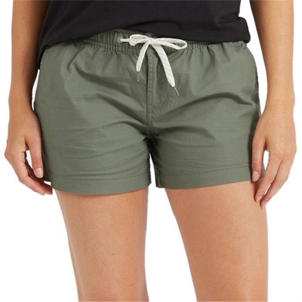 Vuori Sage Green Women's Ripstop Shorts